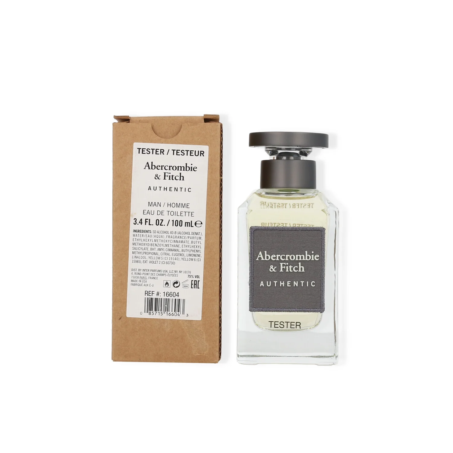 Abercrombie & Fitch Authentic Eau de Toilette for Men - Image 4