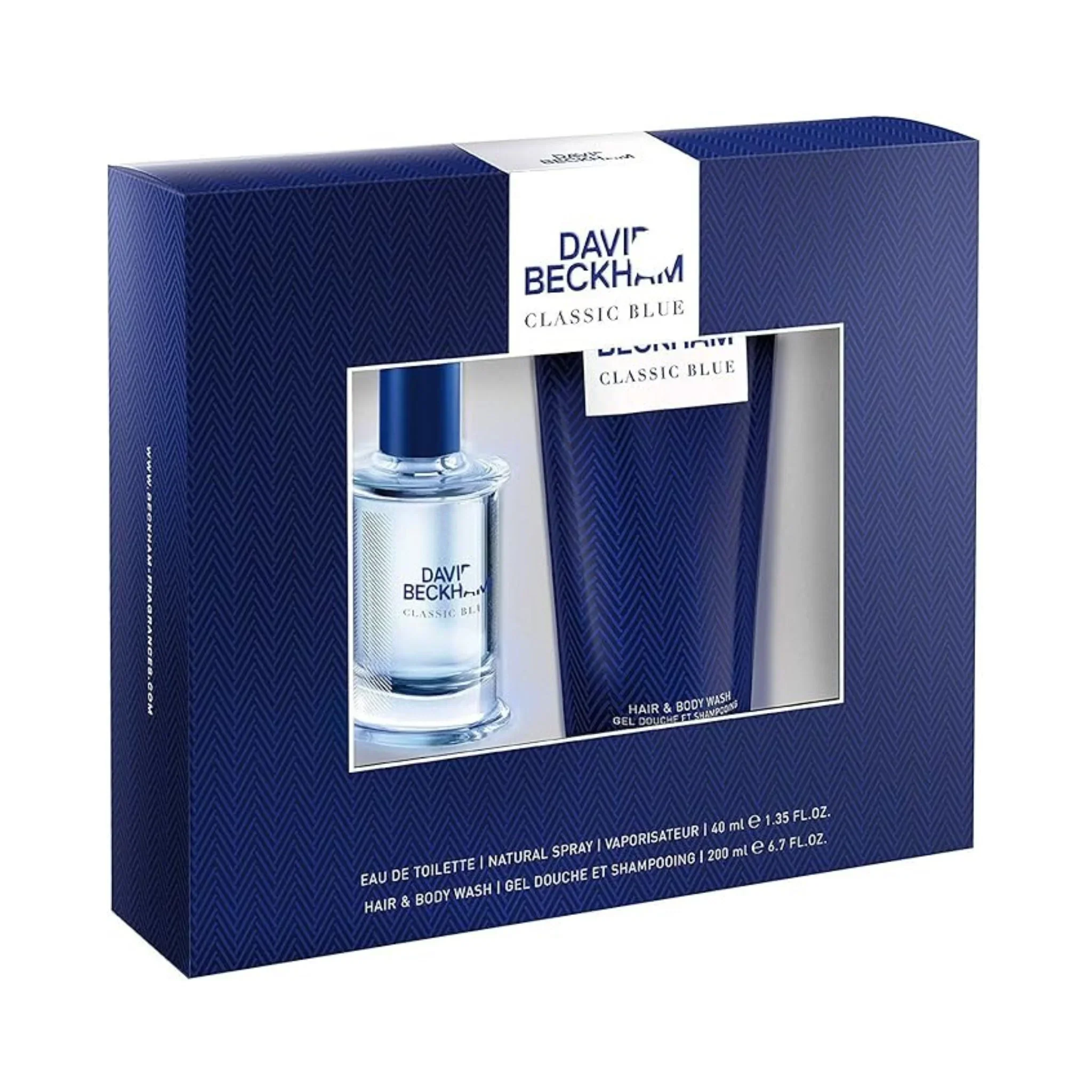 David Beckham Classic Blue Eau de Toilette for Men - Image 6