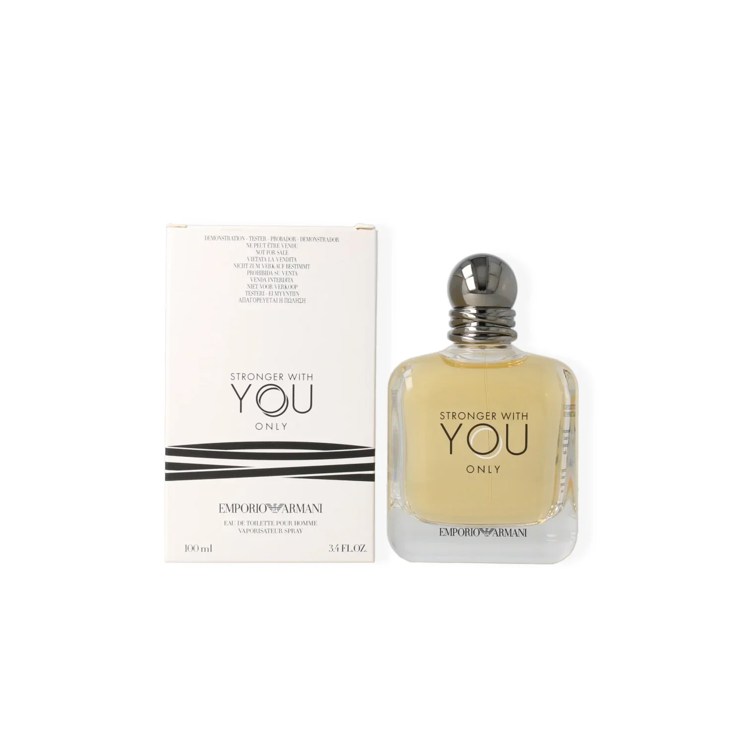 Emporio Armani Stronger With You Only Eau de Toilette for Men - Image 4